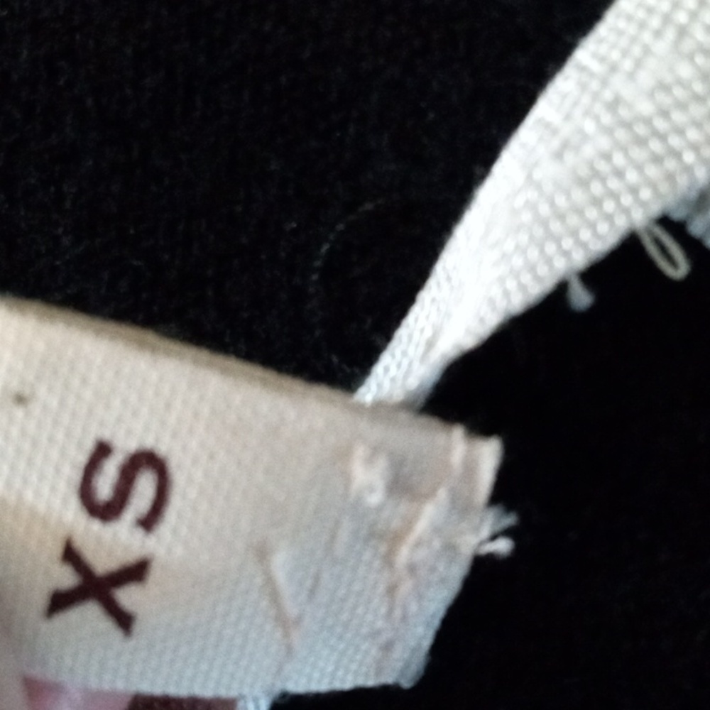 Burning Torch recycled cashmere patchwork hooded … - image 5